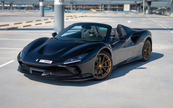 Black Ferrari F8 Tributo Spider, 2023